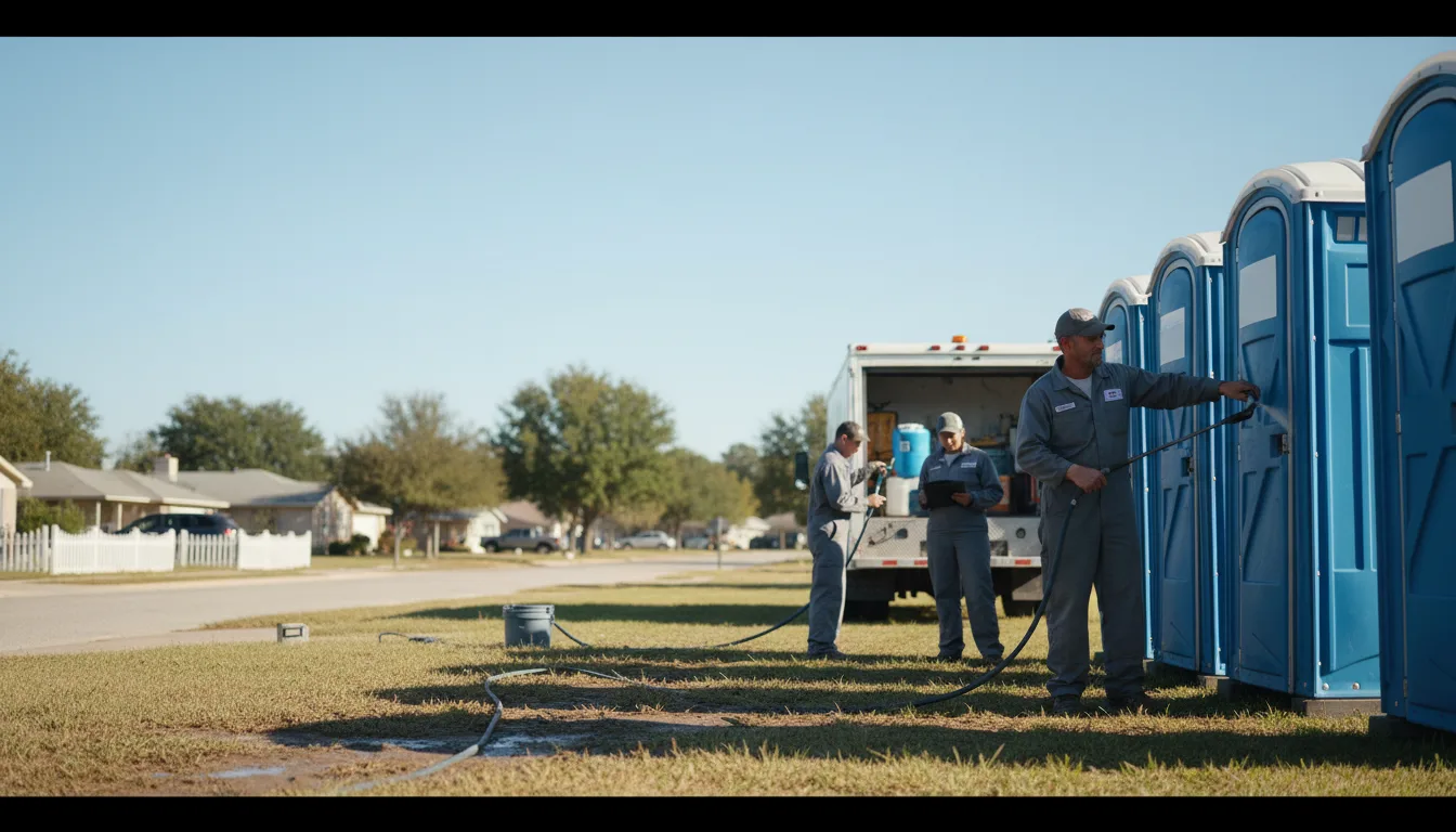Long-Term Portable Toilet Rental in Henderson, MI near me